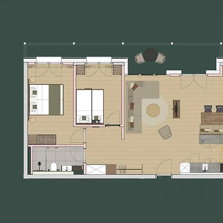 Kurve & Lounge Lägenhetshotell Adelboden