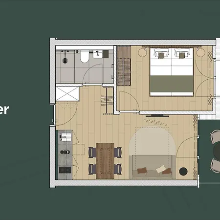 Kurve & Lounge מלון דירות